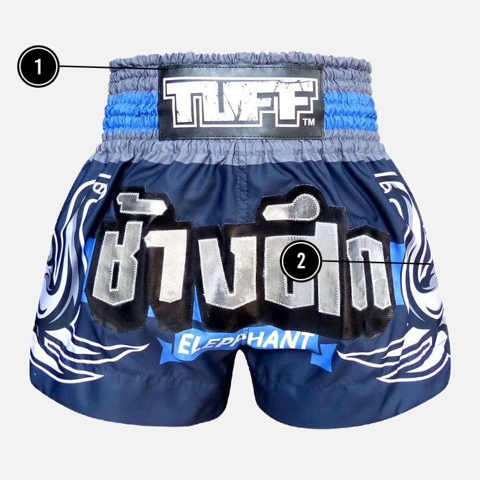 TUFF Traditional Shorts Size Guide