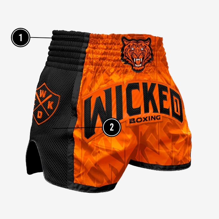WICKED1 Shorts Size Guide