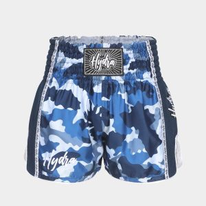 Hydra Camo Blue Muay Thai Shorts